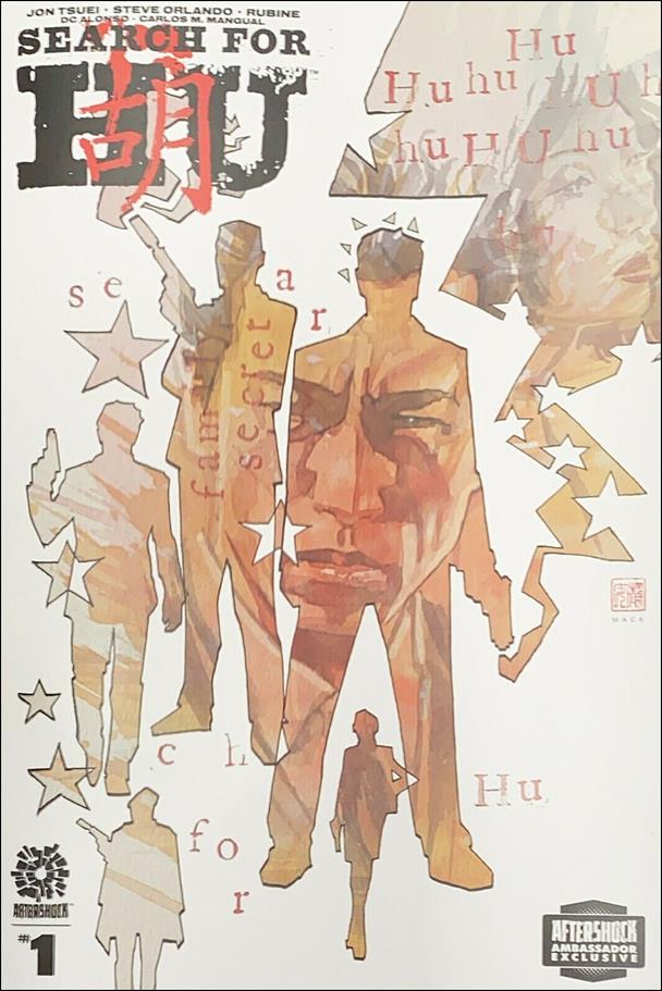 Search for Hu issue 1-C Mack Aftershock Ambassador Exclusive Cover