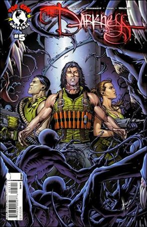 Darkness (2007) issue 5 Dale Keown Cover
