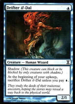 Magic the Gathering: Time Spiral (Base Set) card 59 Drifter il-Dal