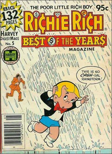 Richie Rich Best of the Years issue 5 Digest Sized
