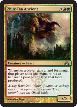 Magic the Gathering: Dragon's Maze (Base Set) card 119 Zhur-Taa Ancient