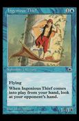 Magic the Gathering: Portal (Base Set) card 58 Ingenious Thief