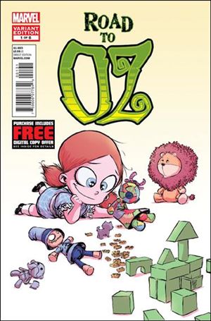 Road to Oz issue 1-C Skottie Young 