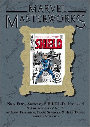 Marvel Masterworks: Nick Fury, Agent of S.H.I.E.L.D. issue 3-B Marble Dust Jacket Vol 171