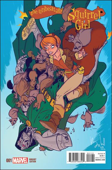 Unbeatable Squirrel Girl (2015/12) issue 1-C Ben Caldwell 1:25 Cover