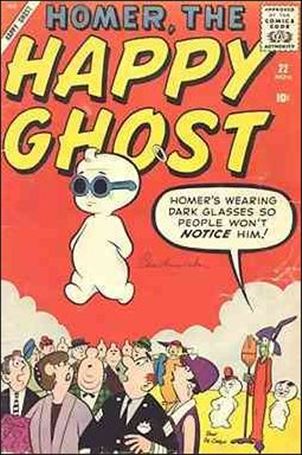 Homer, The Happy Ghost (1955) Cover Image 2