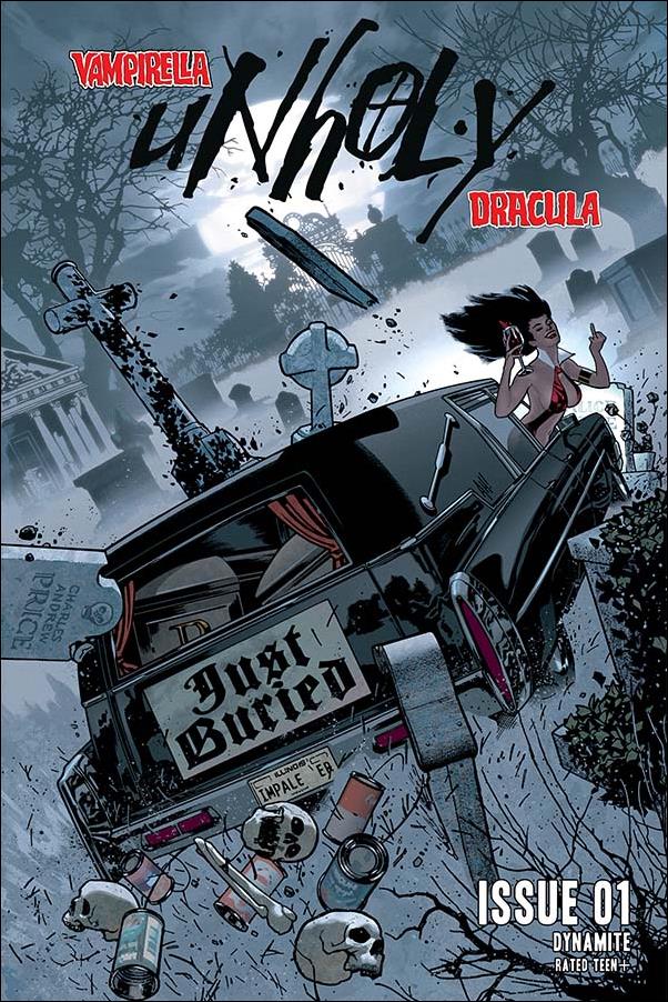 Vampirella/Dracula: Unholy issue 1-E Adam Hughes Cover