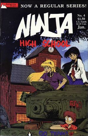 Ninja High School issue 4
