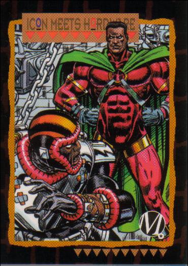 Milestone: The Dakota Universe (Base Set) card 58 Icon Meets Hardware