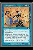 Magic the Gathering: Unglued (Base Set) card 20 Clam Session