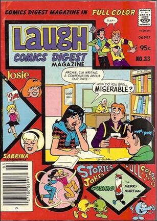 Laugh Digest Magazine issue 33-B Canadian Price Cover