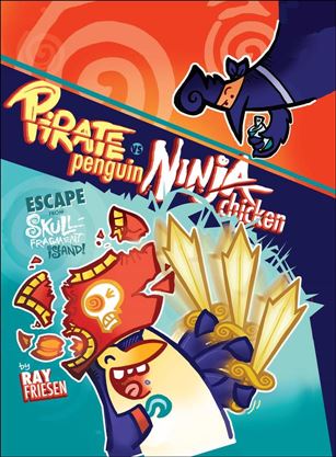 Pirate Penguin vs Ninja Chicken issue 2 Escape From Skull Fragment Island!
