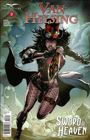 Van Helsing: Sword of Heaven issue 3 Caanan White Cover