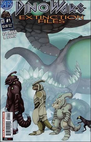 Dinowars: Extinction Files Cover Image 1