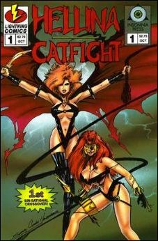 Hellina/Catfight issue 1-D Olive Green Sky Cover