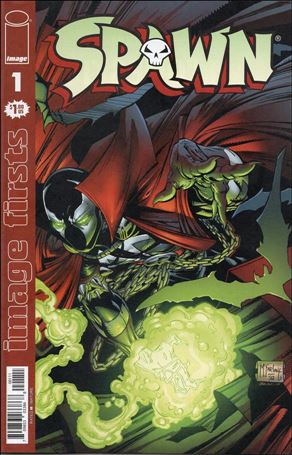 Spawn issue 1-P Image Firsts Edition - Seventh Printing