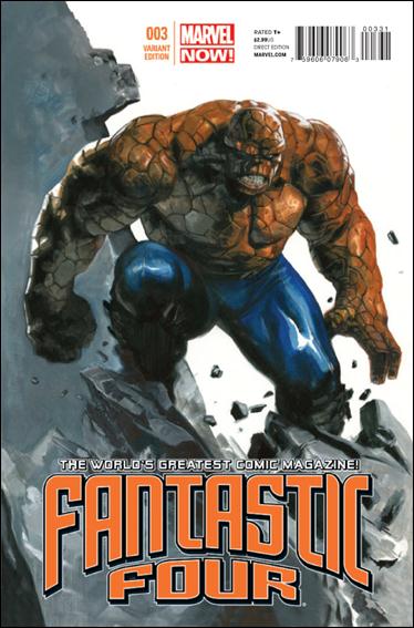 Fantastic Four (2013) issue 3-B Gabriele Dell'Otto 1:50 Cover