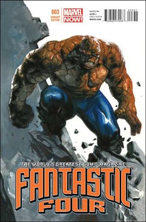 Fantastic Four (2013) issue 3-B Gabriele Dell'Otto 1:50 Cover