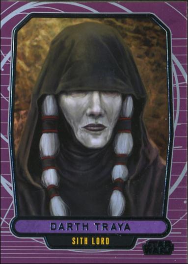Star Wars Galactic Files (Base Set) card 199 Darth Traya Sith Lord