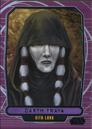 Star Wars Galactic Files (Base Set) card 199 Darth Traya Sith Lord