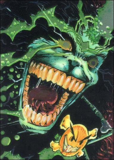 Evil Ernie Series II Chromium: Glow in the Dark (Base Set) card 66 The Faces of Evil Part 3
