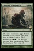 Magic the Gathering: Innistrad (Base Set) card 174 Creeping Renaissance