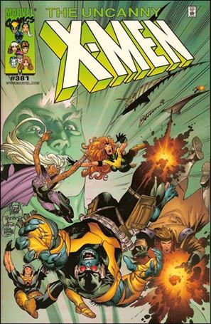 Uncanny X-Men (1981) issue 381-D Dynamic Forces Chrome Cover 1/3000