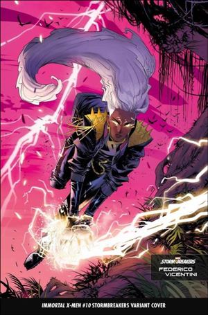 Immortal X-Men issue 10-B Federico Vicentini Stormbreakers Cover