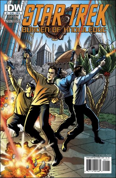 Star Trek: Burden of Knowledge issue 1 Federica Manfredi Cover