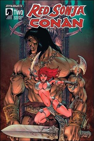 Red Sonja / Conan issue 2-B Roberto Castro Subscription Cover