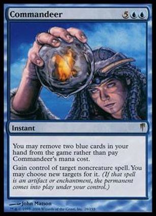 Magic the Gathering: Coldsnap (Base Set) card 29 Commandeer