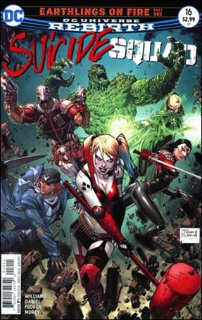 Suicide Squad (2016)  issue 16 Tony S. Daniel Cover