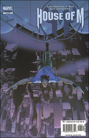 House of M (2005) issue 3-B John Cassaday 1:18 Cover