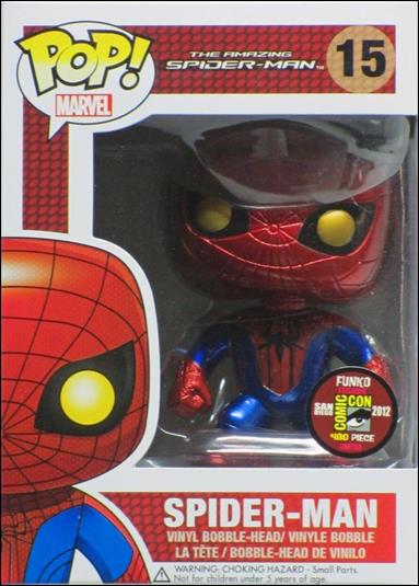 POP! Marvel figure 15-B Spider-Man (Amazing Spider-Man) Metallic 1/480
