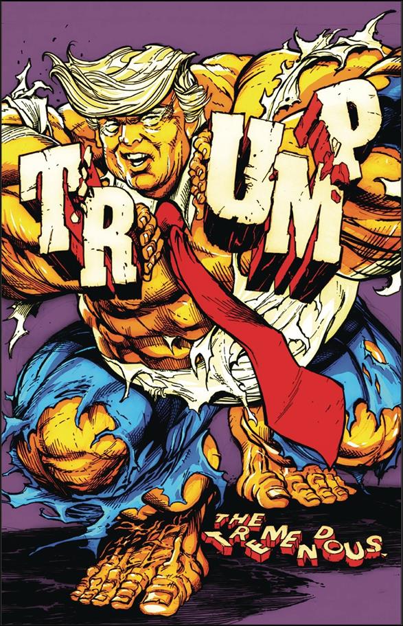 Tremendous Trump: Man-Child Covfefe issue 1-B Brian Denham "Limited Edition" Homage Cover