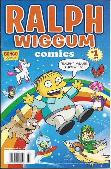 Simpsons One-Shot Wonders: Ralph Wiggum Comics issue 1-D "'Ralph' Means Throw Up" Cover