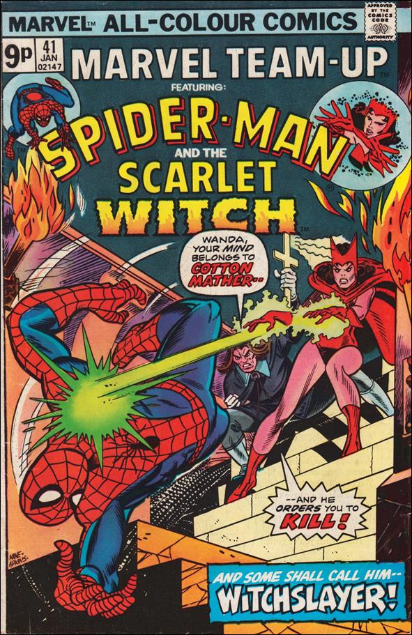 Marvel Team-Up (1972) issue 41-B UK Price Cover
