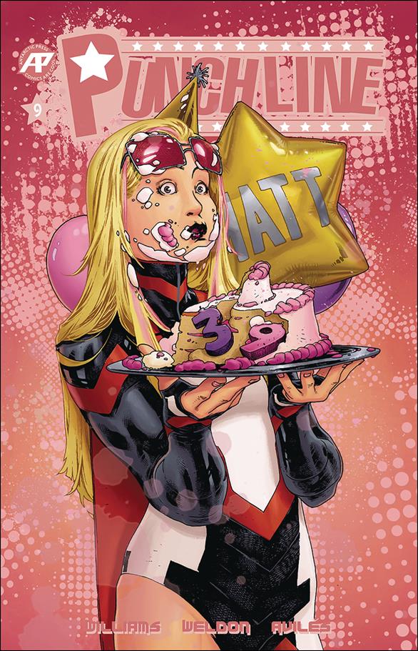 Punchline (2018) issue 9-B Happy Birthday Matthew Cover
