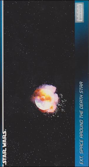 Star Wars Widevision (Base Set) card 110 Ext. Space Around the Death Star