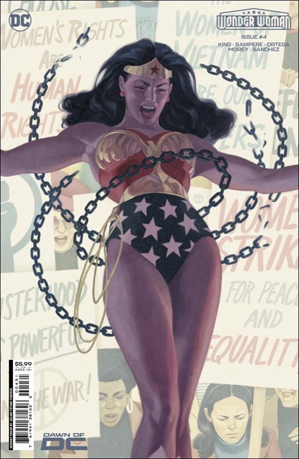 Wonder Woman (2023) issue 4-C Julian Totino Tedesco Cardstock Cover