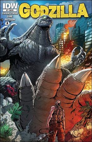Godzilla (2012) issue 7-B Matt Frank 1:10 Cover