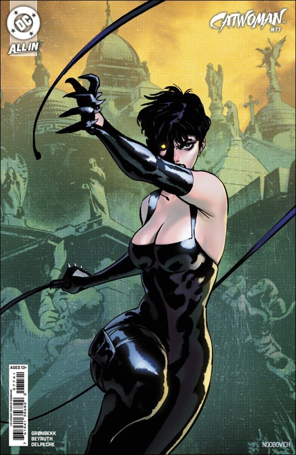 Catwoman (2018) issue 77-D Noobovich 1:25 Cardstock Cover