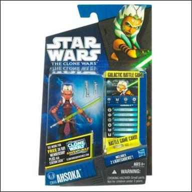 Star Wars: The Clone Wars Collection 3 3/4" Figures (2010) figure CW44 Ahsoka