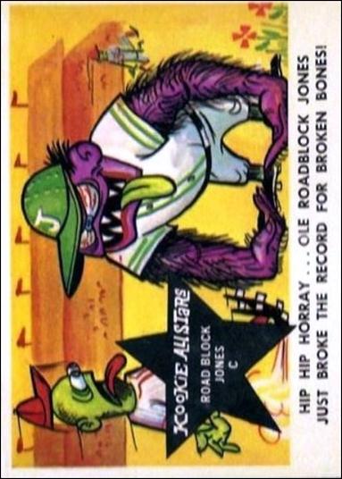 Baseball Weird-Ohs (Base Set) card 39 Roadblock Jones