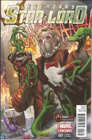 Legendary Star-Lord issue 1-M Greg Horn GameStop Cover 1/4000