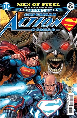 Action Comics (1938) issue 969 Tyler Kirkham Cover