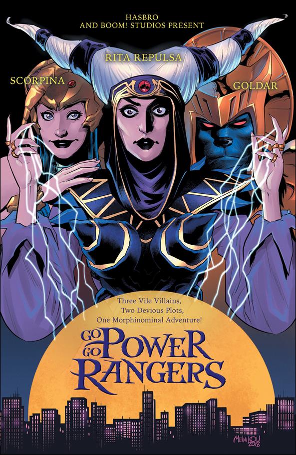 Saban's Go Go Power Rangers issue 19-D Gleb Melnikov 1:25 Cover