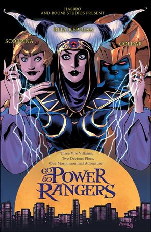 Saban's Go Go Power Rangers issue 19-D Gleb Melnikov 1:25 Cover
