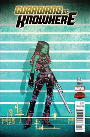 Guardians of Knowhere issue 1-C Skottie Young Gamora Cover