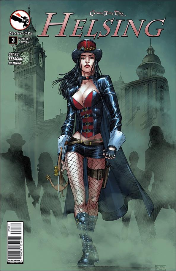 Grimm Fairy Tales Presents Helsing issue 3 Mike S. Miller Cover